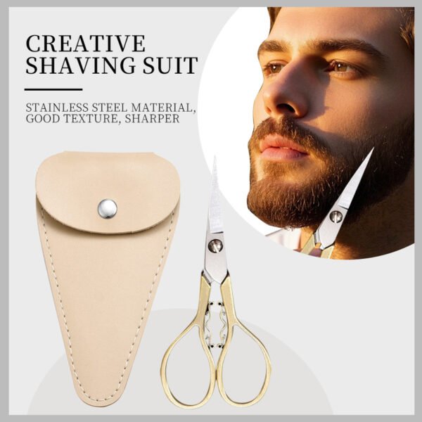 Black Beauty Trimmer Eyebrow Scissors for MEN Personal Care Wholesale Makeup Scissors