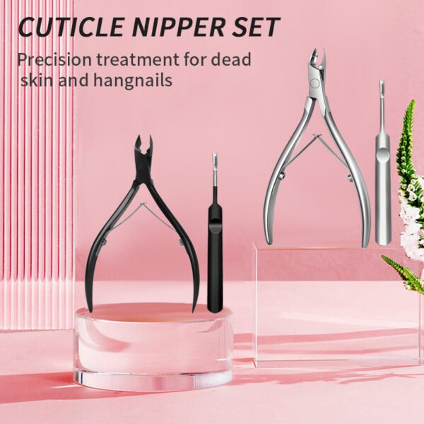 【Professional Manicure Essential】 Sharp & Durable Cuticle Nipper Set
