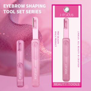 Retractable Eyebrow Razor with Safety Guard | Multi-Use Facial Shaping Tool