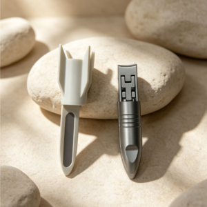 NC-NC26100 Rocket Shaped Magnetic Nail Cutter, Detachable with Nail File