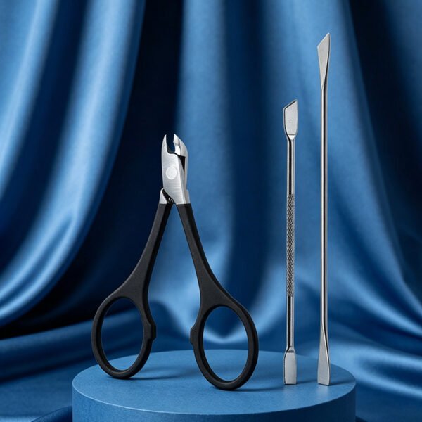 Cuticle Trimmer & Cuticle Pusher Set